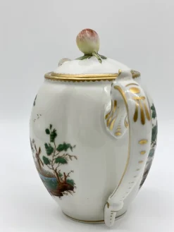 Pamono Antique Porcelain Coffee Service by Ginori, S.C.Ginori for Richard Ginori, Set of 8><noscript><img width=