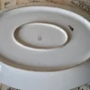 Pamono Antique Porcelain Hand-Painted Oval Serving Dish with Hunting Birds from Limoges> Serving Dishes