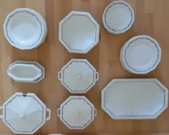 Outlet Pamono Antique Porcelain Maria Series Dining Service for 9 People from Rosenthal, 1929, Set of 33