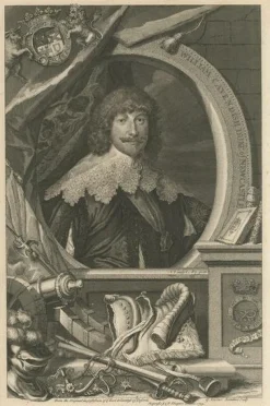 Sale Pamono Antique Portrait of William Cavendish, 1st Duke of Newcastle Upon Tyne