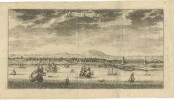 Sale Pamono Antique Print of Batavia in the Dutch East Indies, 1726