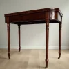 Pamono Antique Pyramid Mahogany Console, England, 1820> Game Tables
