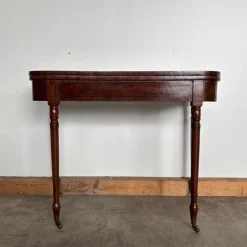Pamono Antique Pyramid Mahogany Console, England, 1820><noscript><img width=