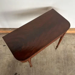 Pamono Antique Pyramid Mahogany Console, England, 1820><noscript><img width=