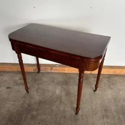 Pamono Antique Pyramid Mahogany Console, England, 1820><noscript><img width=