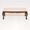 Pamono Antique Queen Anne Style Bench, 1900> Benches