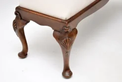 Pamono Antique Queen Anne Style Bench, 1900><noscript><img width=