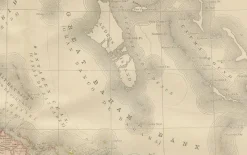 Pamono Antique Railroad Map of Cuba, 1888><noscript><img width=