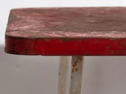Pamono Antique Red Garden Table, 1920s><noscript><img width=