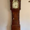 New Pamono Antique Regency Inlaid Mahogany Longcase Clock, 1800