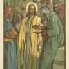 Pamono Antique Religion Illustration of the Tribute Money, 1913, Print> Posters
