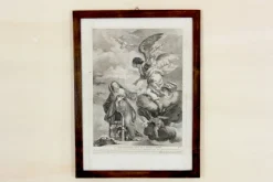 Clearance Pamono Antique Religious Print, France