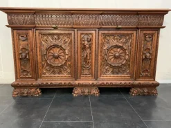Online Pamono Antique Renaissance Living Room Set, Set of 3
