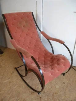Pamono Antique Rocking Chair by Peter Cooper for R.W. Winfield, 1880s> Rocking Chairs