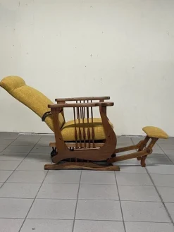 Best Pamono Antique Rocking Chair, 1890s