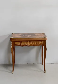 Pamono Antique Rosewood Game Table> Game Tables