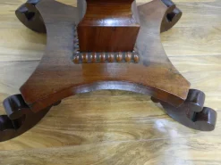 Pamono Antique Rosewood Games Table with Fold Over Lid><noscript><img width=