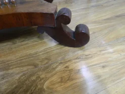 Pamono Antique Rosewood Games Table with Fold Over Lid><noscript><img width=