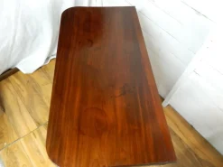 Pamono Antique Rosewood Games Table with Fold Over Lid><noscript><img width=