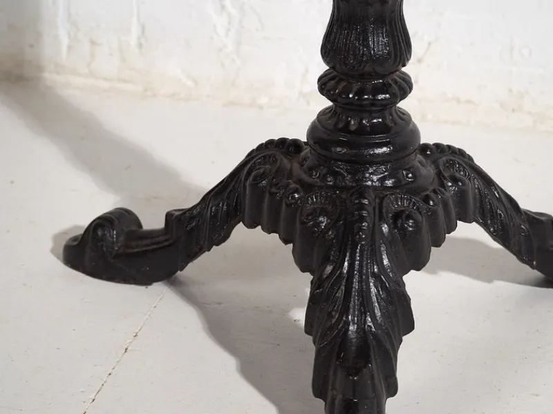 New Pamono Antique Round Garden Table, 1920s