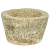 Pamono Antique Round Stone Planter> Planters And Jardiniere