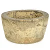 Pamono Antique Round Stone Planter> Planters And Jardiniere