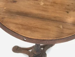 Pamono Antique Round Terrace Table, 1900s><noscript><img width=