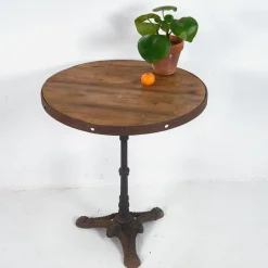 Pamono Antique Round Terrace Table, 1900s><noscript><img width=