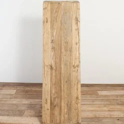 Pamono Antique Rustic Elm Coffee Table, 1920s><noscript><img width=