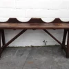 Pamono Antique Rustic Oak Bench, 1800s> Benches