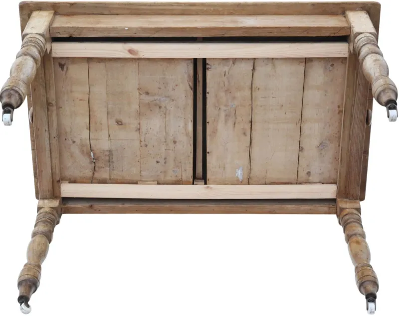 Pamono Antique Rustic Pine Dining Table, 1800s> Dining Tables & Sets