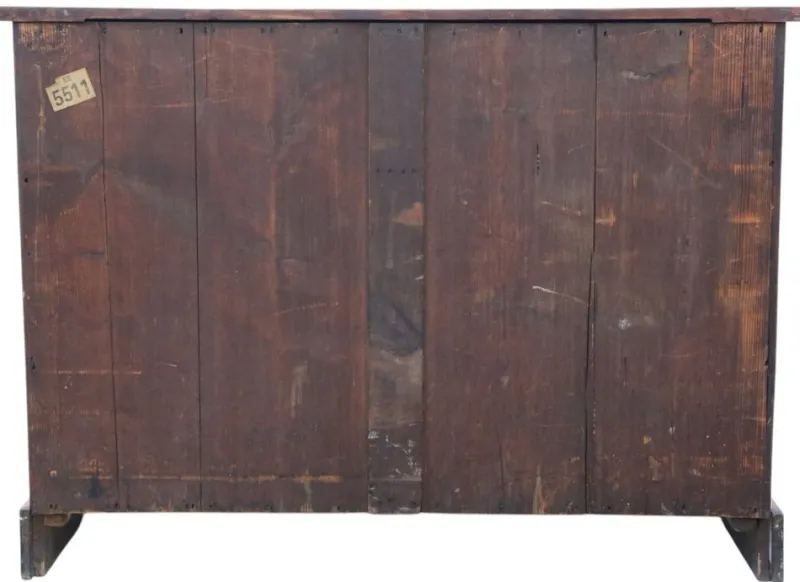 Pamono Antique Satin Walnut Chest of Drawers, 19th Century> Dressers, Commodes & Chests