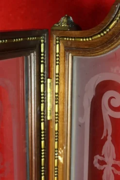 Clearance Pamono Antique Screen in Glass