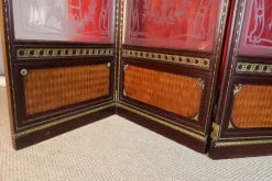 Clearance Pamono Antique Screen in Glass