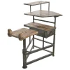 Pamono Antique Sculptor's Worktable in Wood & Metal> Worktables & Workbenches