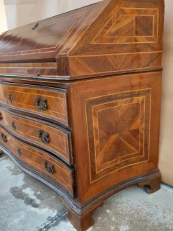 Pamono Antique Secretaire with Flap><noscript><img width=