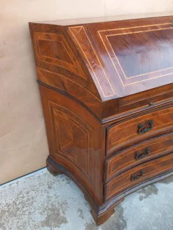 Pamono Antique Secretaire with Flap><noscript><img width=