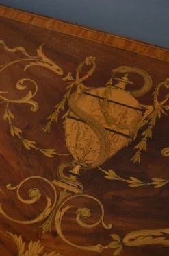 Clearance Pamono Antique Sheraton Style Card Table