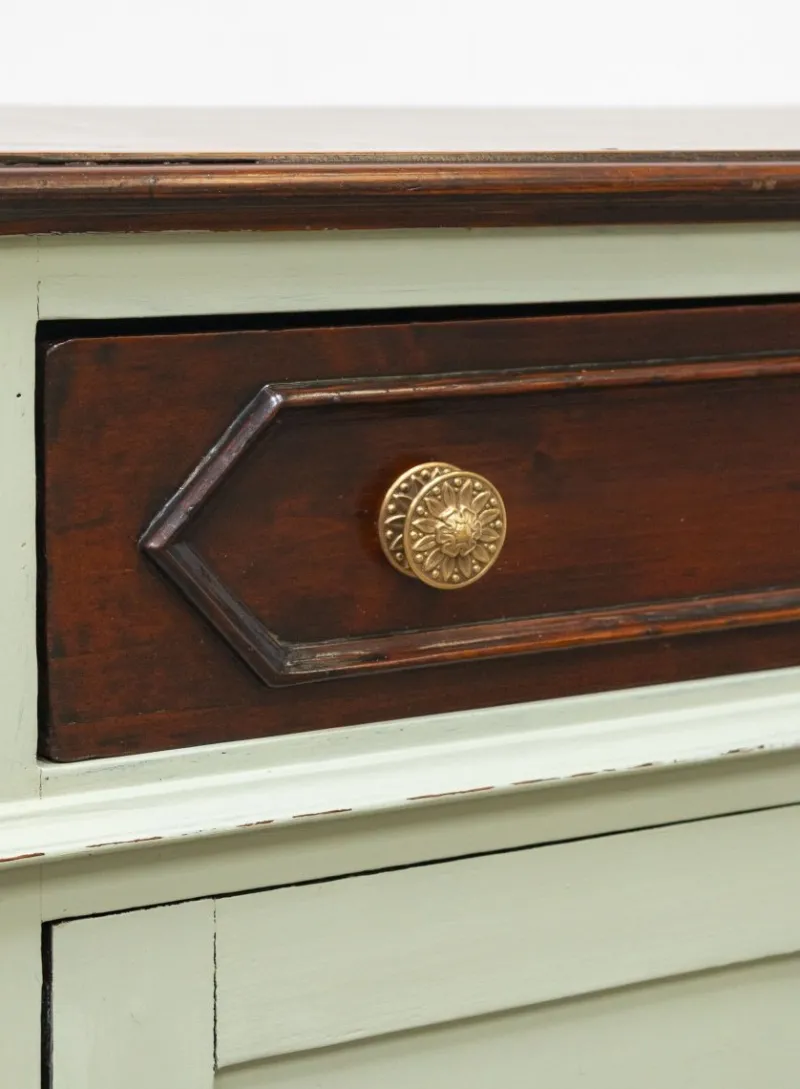 Pamono Antique Sideboard in Fir Wood, 1890s> Sideboards & Buffets