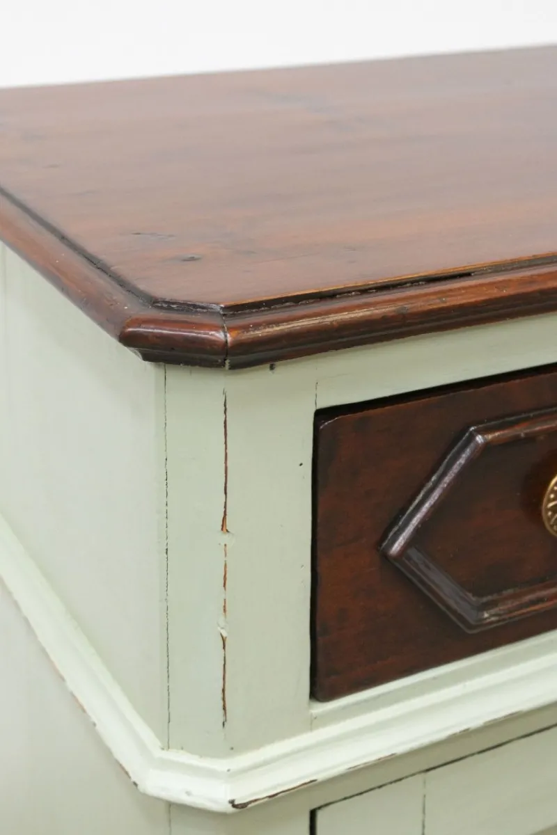 Pamono Antique Sideboard in Fir Wood, 1890s> Sideboards & Buffets