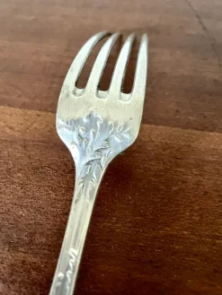 Online Pamono Antique Silver Plated Cutlery, Set of 18