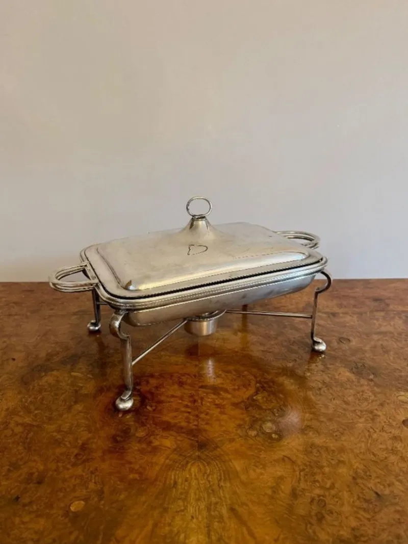 Pamono Antique Silver Plated Egg Warmer by Mappin and Webb, 1900> Dinnerware Accessories