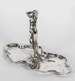 Pamono Antique Silver Plated Sweets Tray from WMF, 1900s><noscript><img width=