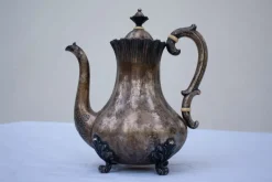 Pamono Antique Silver Teapot