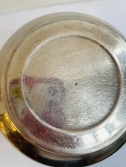 Pamono Antique Silver-Plated Champagne Cooler with Handles, 1930s><noscript><img width=