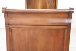 Pamono Antique Single Bed in Walnut, 19th Century><noscript><img width=