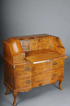 Discount Pamono Antique Slanted Flap Secretary in Walnut Veneer