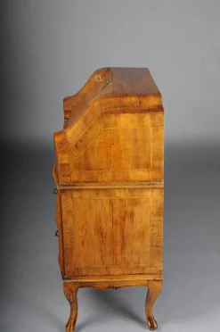 Discount Pamono Antique Slanted Flap Secretary in Walnut Veneer