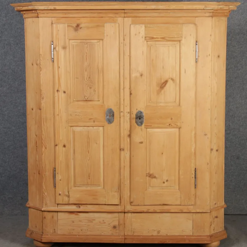 Clearance Pamono Antique Softwood Cabinet, 1820