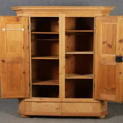 Clearance Pamono Antique Softwood Cabinet, 1820